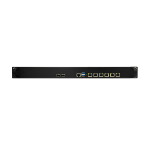 Enrutador de cortafuegos 1U pfsense PC 6 NICs servidor PC 2*10g SFP dispositivo Red de Seguridad Barebone PC - Product Image 4