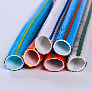 透明な柔らかいPVC繊維編組ホースカスタマイズされた水生地ホース - Product Image 4