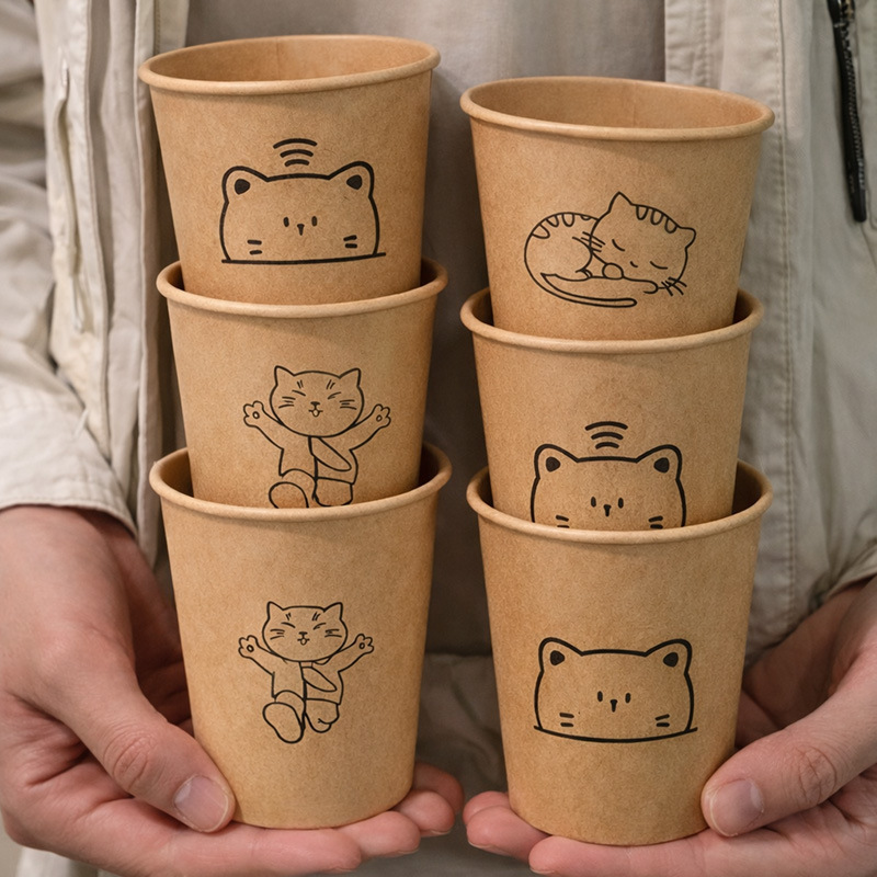 Gato de dibujos animados, mezcla espesada, 250 ml.