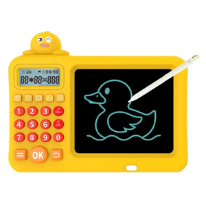 2 in 1教育数学トレーニングゲーム計算機番号カウント液晶書き込みタブレット描画ボード子供のためのおもちゃを学ぶ数学 - Product Image 5