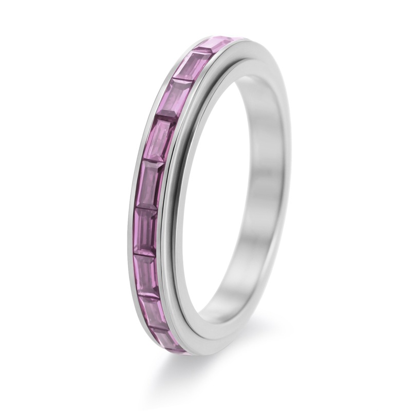 Silver [Purple diamond