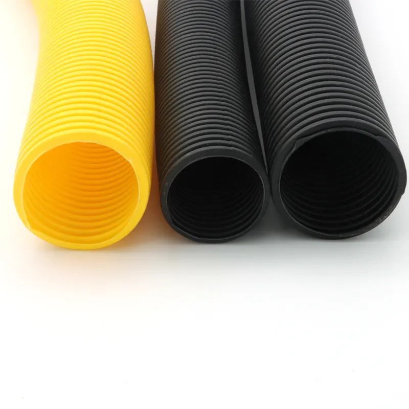 Venta al por mayor personalizado PP PE PA conducto Flexible de nailon tubo de conducto de plástico Flexible corrugado