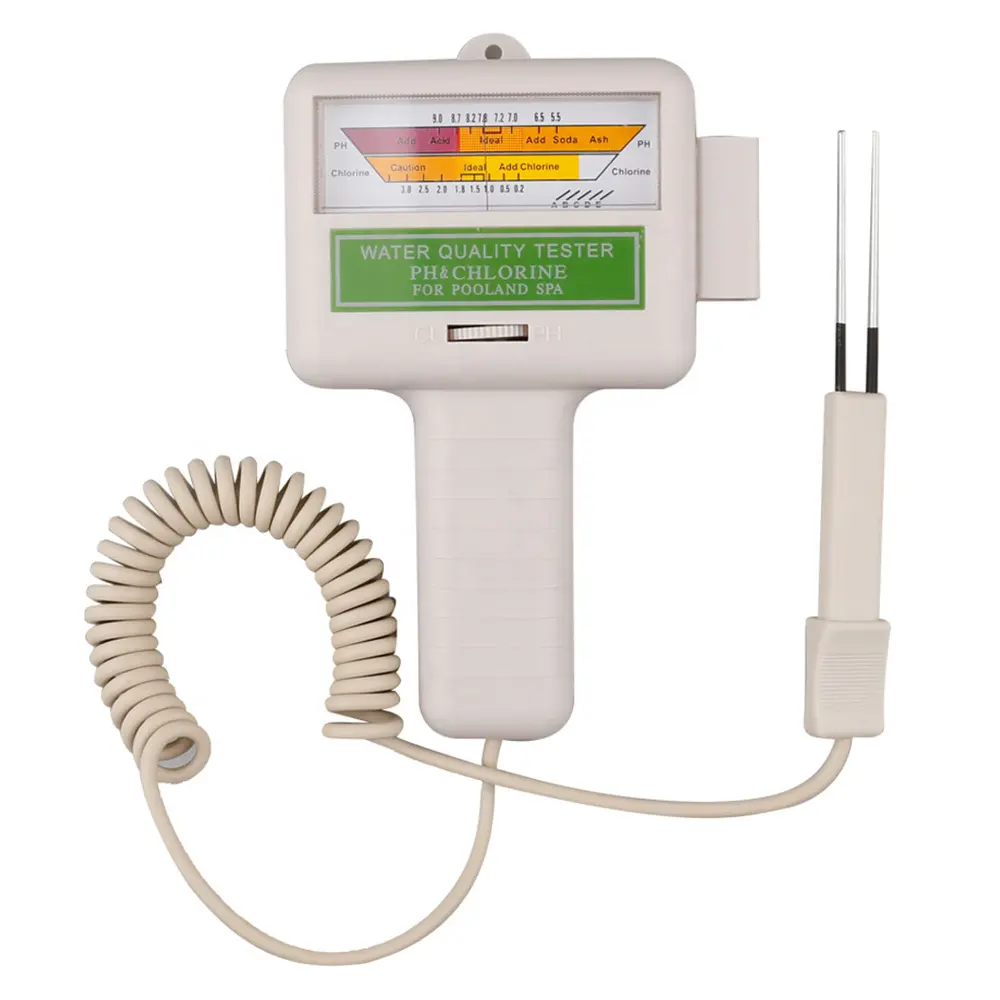 Wasser Qualität Tester PC101 Elektronische Wasser PH/Chlor Meter Detektor für Schwimmbad