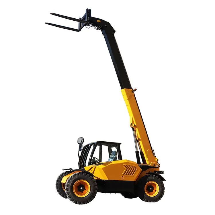 4 tấn bên loader xe nâng DIESEL 17 M nhỏ telehandler Telescopic Handler