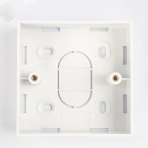 Indirim teklif bağlantı kutusu 86*86*32 İngiliz tarzı 3.5MM vida delikleri İngiliz tarzı 86 arka kutu soket Terminal kutusu - Product Image 6