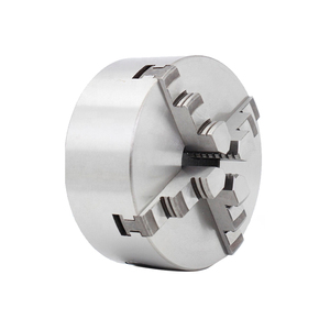 K12 Four-Jaw Self-Centering Chucks CNC Machine Steel for Higher Rotation Speed Short Cylindrical <strong>Center</strong> Mounting Milling Machine - Product Image 2