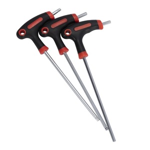 6 ชิ้นเมตริก T Handle Hex Key Allen ประแจชุดเครื่องมือสําหรับการซ่อมแซม - Product Image 1