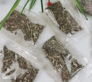 Relipet-Bolsa pequeña de hierba gatera orgánica en polvo para reducir bolas de pelo, aperitivos para gatos, ayuda a digerir la hierba, planta, hoja, masticar, juguete de hierba gatera seca a granel - Product Image 1