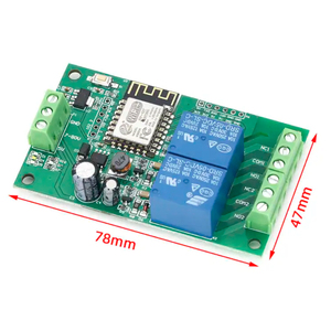 Nuove vendite calde ESP8266 ESP-12F WiFi AC 250V/DC 30V modulo relè a 2 canali scheda di sviluppo Wireless per la casa intelligente - Product Image 2