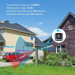 Long - Range NO WiFi - Connected Wireless Driveway Alarm for Instant Outdoor Motion <strong>Detection</strong> - Product Image 2