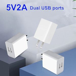 US Plug 2A <strong>USB</strong> 2 Port 5 Volt 2 Amp AC-DC <strong>Power</strong> <strong>Adapter</strong> Converte Dual 5v2.4a <strong>USB</strong> Charger <strong>USB</strong> Wall Charger <strong>Adapter</strong> - Product Image 5