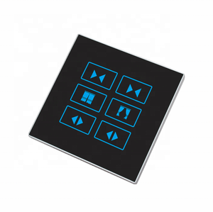 Sistema de habitación de invitados, interruptor de cristal Led personalizado, Control inteligente de Hotel, Software de ordenador