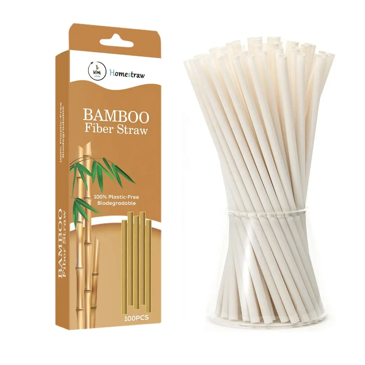 Кухонные принадлежности экологически чистые продукты, соломинки из бамбукового волокна