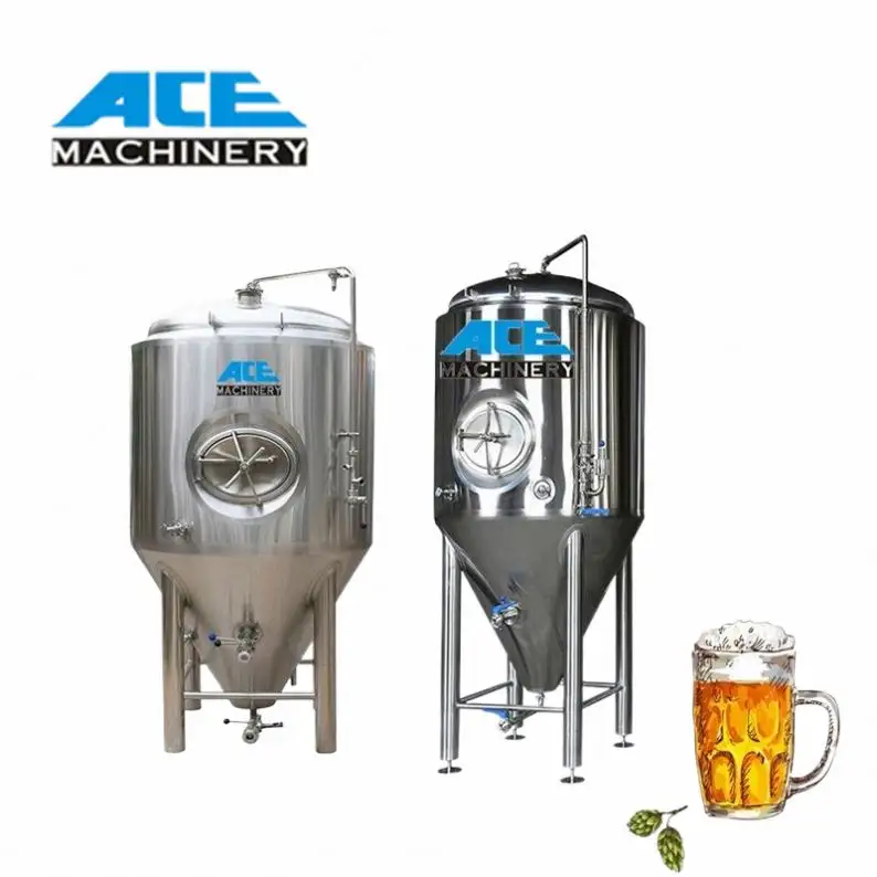 Equipamento de fabricação de cerveja comercial para restaurante 1500L com cerveja