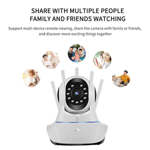 Cámara inalámbrica IP de seguridad para el hogar, minicámara IP de 1080P con WiFi, grabación de Audio bidireccional, 360 grados, Monitor de bebé HD - Product Image 5