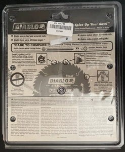TGS Diablo araçları D0756F çelik şeytan Metal testere ağzı, 56 diş, 7 1/4"