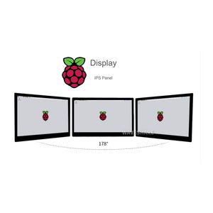Промышленный 11,6 дюймов FHD дисплей для Raspberry Pi Win11/10 Ubuntu HDMI аудио выход 75 ° Наклон кронштейн - Product Image 1