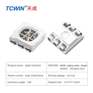 Tcwin tcwin 3838ไดโอด SMD วงจรรวมสี0.2W 0.3W TX1812H ยานยนต์ SMD LED PRO MAX - Product Image 2