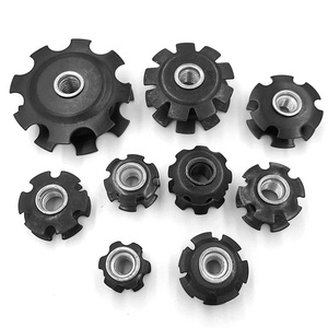 Yüksek kaliteli özelleştirme fabrika toptan Castellated somun çatal dağı fındık yıldız boru ekleme - Product Image 1
