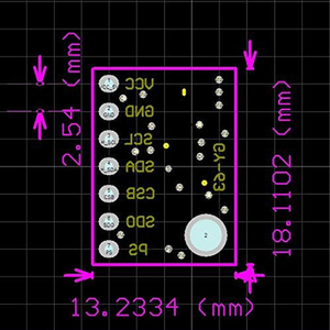 GY-63 MS5611-01BA03 alta risoluzione altimetro pressione atmosferica modulo sensore IIC SPI 24Bit ADC per Arduino DIY elettronica - Product Image 5