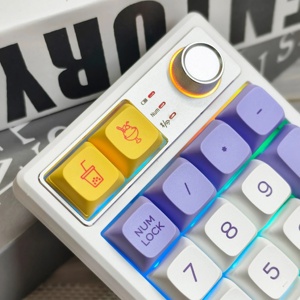 Keycool K19 Pad Teclado numérico 3 modos USB/2,4 GHz Teclado mecánico RGB Iluminación 19 teclas Mini Meyboard