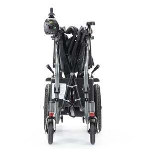 Silla de ruedas motorizada de alta velocidad, Marco plegable, silla de ruedas ligera portátil para discapacitados - Product Image 5