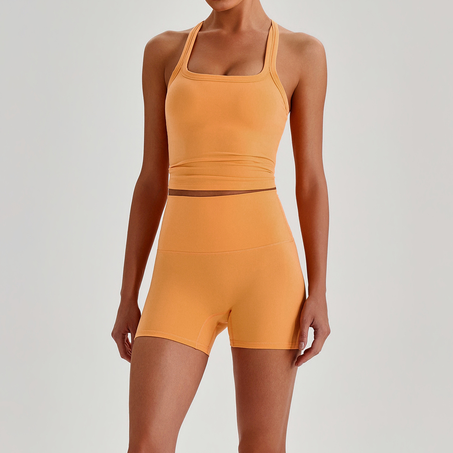 Conjunto amarillo calabaza 1668