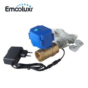 Válvula de cierre de fugas de agua automática DN25 (1 pulgada) y sistema de línea de detección-antifugas, alta precisión, protección del hogar - Product Image 1