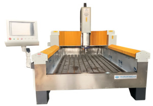 4 оси ATC CNC каменная гравировальная машина с поворотной осью для 3D мраморных скульптур - Product Image 2