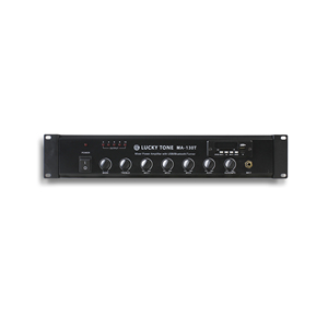 Amplificador mezclador Bluetooth PA de 5 entradas de 130W con varias entradas de fuentes de audio para sistema PA, sistema de audio doméstico, centro comercial y restaurantes - Product Image 3