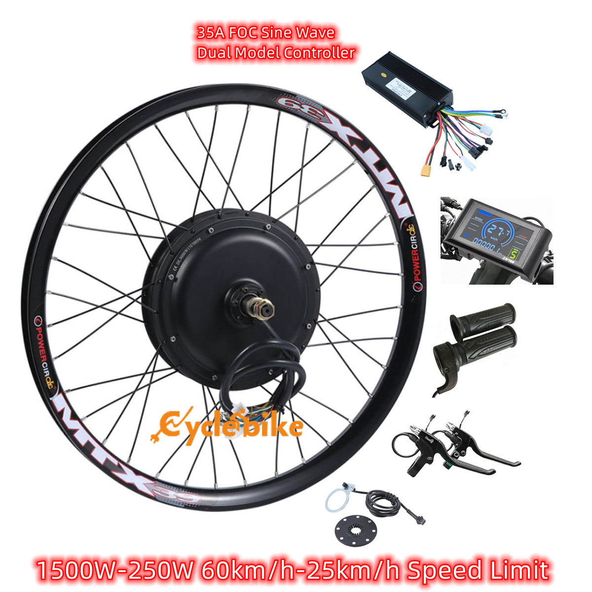 Kit 52V 1500W