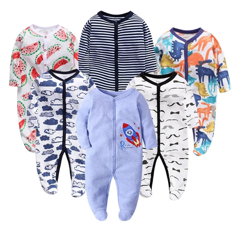 29 스타일 저렴한 코튼 신생 Jumpsuit Romper 아기 옷 소녀 소년 아이 잠옷 Sleepsuits