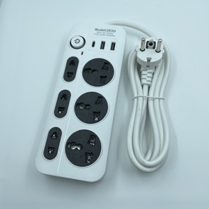 New Style Sell Well <strong>3</strong>-5way with Usb Plug Power Cord 2m <strong>Multi</strong>-<strong>functional</strong> <strong>Socket</strong> Meters Can Be Customized - Product Image 5