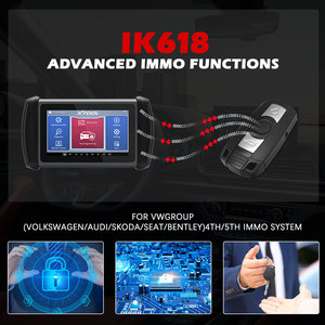 IK618 auto chiave programmatore Automotive IMMO chiave di programmazione strumento di tutti i sistemi di diagnostica bidirezionale PK MP808TS - Product Image 3