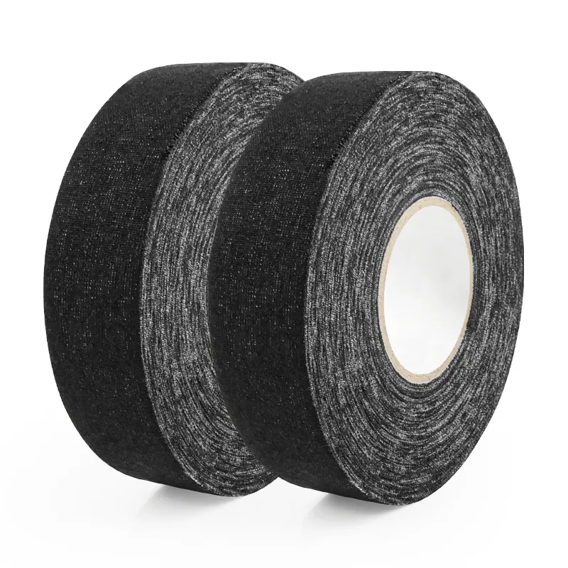 Bande de bâton de Hockey de tissu de coton personnalisé pour le rouleau de glace bande de Hockey sportive athlétique