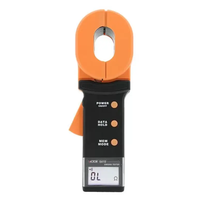 Victor 6410a medidor de vazamento, medição atual digital da resistência da terra