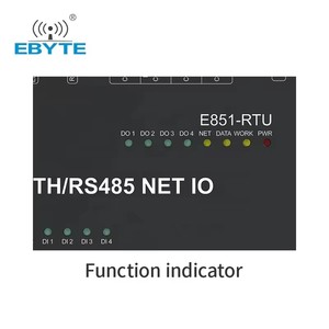 Ebyte ODM-E851-RTU(4440-ETH) 12-Kanal-Netzwerk-I-Controller Modbus TCP/RTU RS485-Ethernet-Temperaturregler - Product Image 4