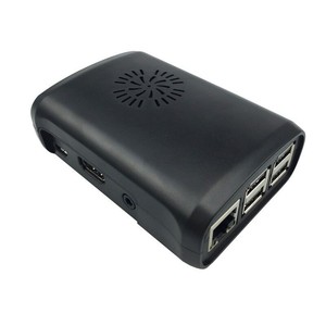 ¡Nuevo! Caja de ABS Pi Box con módulo de ventilador para Raspberry Pi 3 y Raspberry Pi 2 y Raspberry Pi Modelo B Plus + 3 uds disipador de calor de aluminio puro