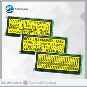 Display LCD 2004B personalizzato di fabbrica 7 segmento STN giallo retroilluminazione 20x4 linea di caratteri COB Display Premium - Product Image 6
