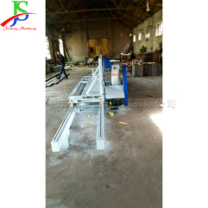 11KW büyük çaplı kütük işleme sürgülü masa testere kısa kesim sert ahşap işleme şerit testere makinası - Product Image 3