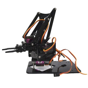 Montage der Acryl maschine Roboterarm mit MG90S Metall getriebes ervo für Roboter DIY