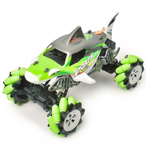 2.4GHz cá mập phun xe cử chỉ cảm biến RC diễn viên đóng thế xe với ánh sáng âm nhạc chế độ kép điều khiển từ xa omni-directional ổ đĩa - Product Image 5