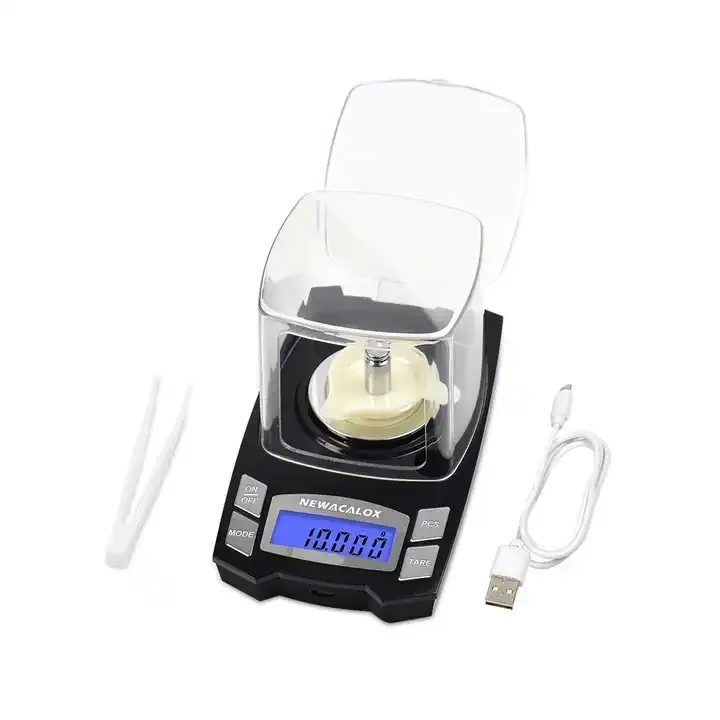 0,001g USB-Lade-Digital-Milligramm-Waage 50g/100g Hochpräzise Schmuck waage Mini-Digital-Taschen waage für Pulver lebensmittel