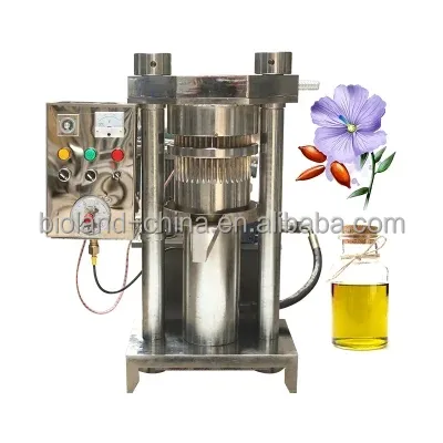 Macchina idraulica automatica per la pressatura e la raffinazione dell'olio di girasole in vendita