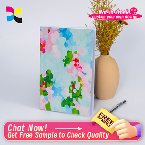 Cuadernos de tapa blanda simples de alta calidad Cuaderno encuadernado perfecto personalizado Oem - Product Image 4