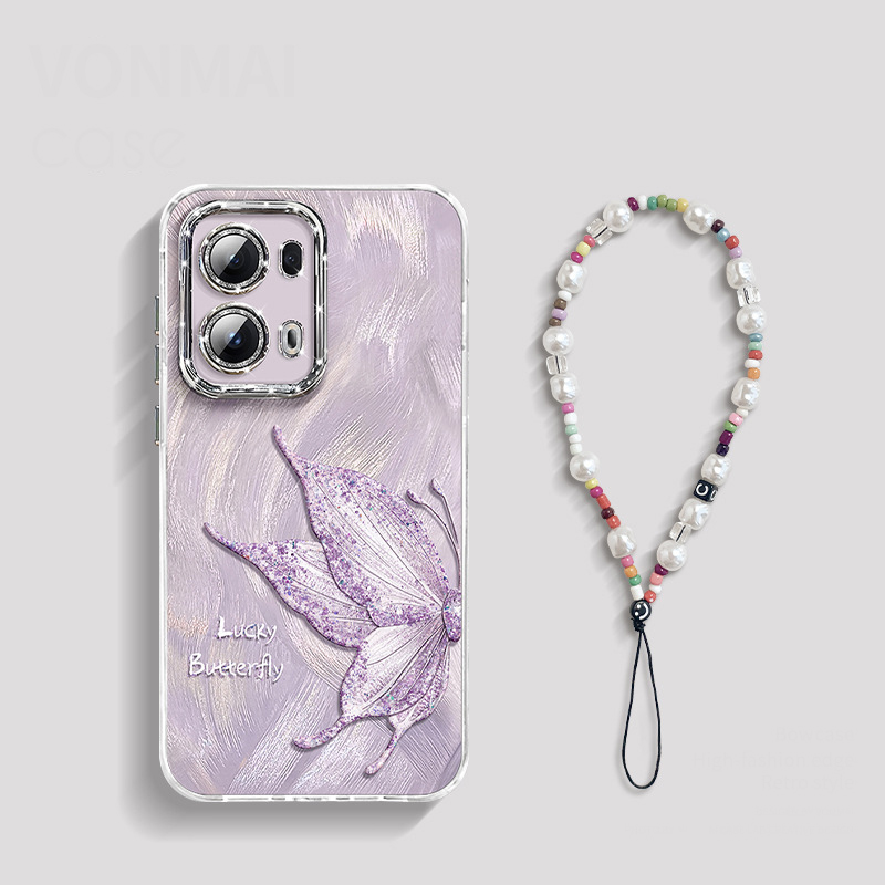 Purple+Colorful lanyard (with Lens film )