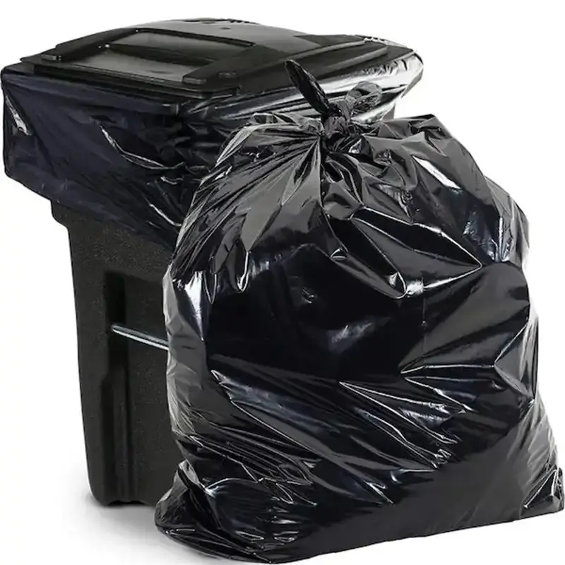 AaD1709-98 ve D1922-00a tarafından onaylanmış, sıcak satış HDPE plastik ağır yeniden kullanım çuval temizle ağır çöp torbası çöp torbası