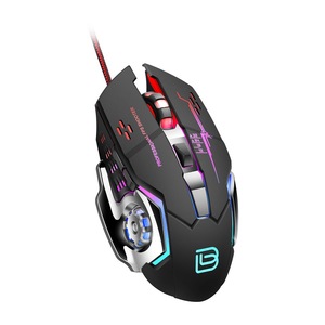China Großhandel Fabrik verkauf Computer verdrahtet USB-Farbe leuchtende Home-Office-Gaming-Maus - Product Image 2