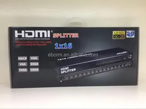 <strong>HDMI</strong> 4K 1x16 Splitter One Minute Sixteen <strong>HDMI</strong> Distributor 1 in 16 Out Video Distributor 16-channel 4K HD Distributor Spot - Product Image 2
