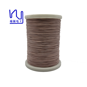 Customizable UEW 0.10mm * 350 <strong>Strands</strong> Twisted Enameled Copper Silk Covered Litz Wire for HF Transformer - Product Image 5